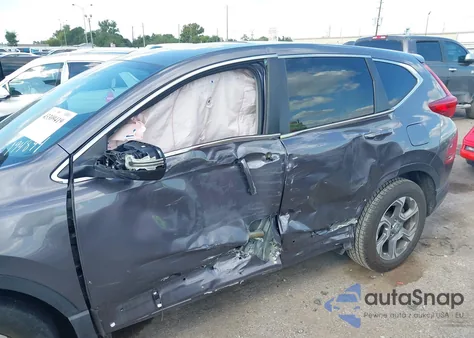 2018 Honda Cr-V Ex from USA, damaged, VIN 7FARW1H50JE043918